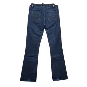 Citizens of Humanity Womens Denim Jeans Size 28  Low Waist Bootcut Dark Wash